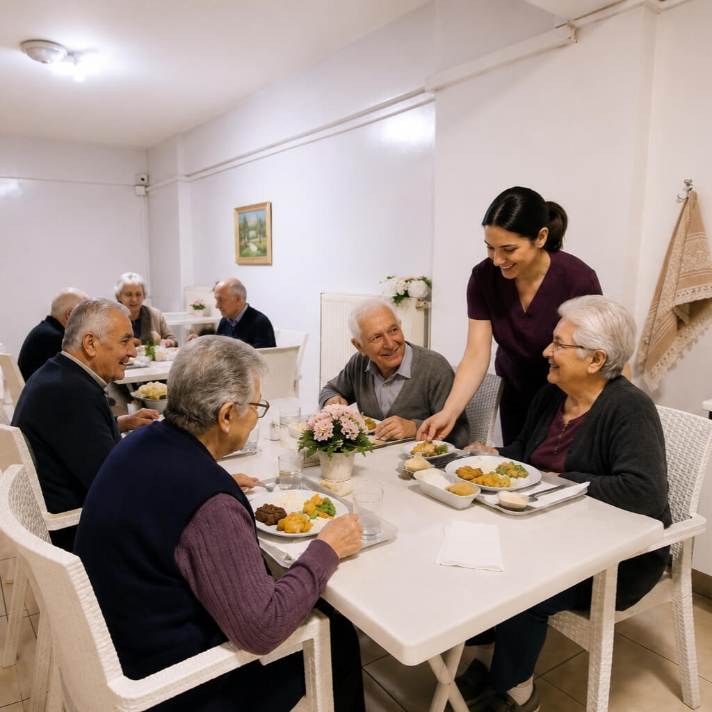 pınar huzurevi ve yaşlı bakım merkezi kayseri beslenme ve diyet